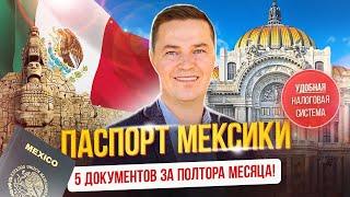 Паспорт Мексики - 5 документов за полтора месяца!