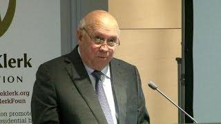 De Klerk accuses South African government of discrimination