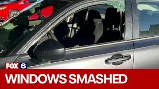 Car windows smashed in Milwaukee neighborhood | FOX6 News Milwaukee