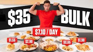 $35 FOR A WEEK OF BULKING: Shopping and Cooking for $7/Day with Zac Perna