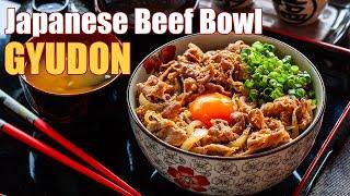 Recreate YOSHINOYA Gyudon in 15 Minutes! Why This Beef Bowl So Popular in Japan?