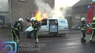 Uitslaande autobrand Nijverdal