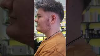 Watch in awe as this master barber works their magic with a clean haircut transformation  #hairstyle