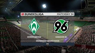 Werder Bremen vs Hannover - 2. Bundesliga 2021/2022 | Prediction