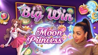 HUGE WIN on Moon Princess Big Win From Mr Gamble Live Stream 