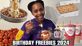 Birthday Freebies 2024! How to Score Tons of Free Food, Drinks, and MORE!