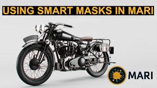 Using surface imperfections to make smart masks in Mari - VFX texturing tutorial