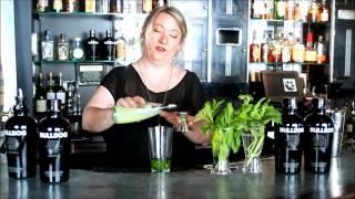 BULLDOG Gin Basil-Mint Gin Gimlet Tutorial