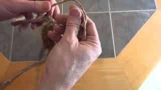 How to Make a Rockman Sling - Release Cord (Part 3/3)