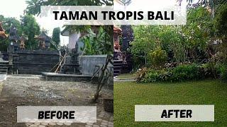 ASTAGAA...nggak nyangka hasil pekerjaan TAMAN TROPIS BALI seperti ini !!!!