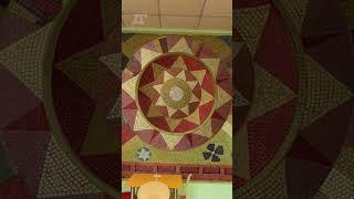 Заставили двигаться мозаику на домах в Самаре #art #mosaic #architecture #ссср #самара #shorts
