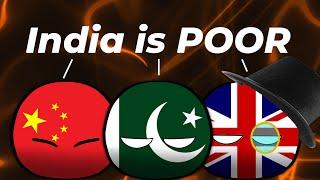 India  is POOR? - CB Edit #shorts #countryballs #animation #india