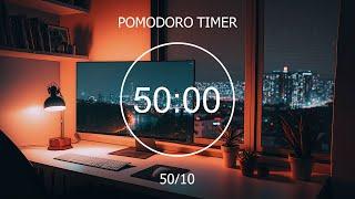 50/10  Study With Me  Join Me for Pomodoro Technique ︎Focus Station