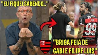 CRAQUE NETO PERDEU A LINHA DE VEZ "FILIPE LUIS BARROU GABIGOL APÓS BRIGA ?" FLAMENGO X ATLETICO-MG