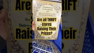Price GOUGING! It’s not just GOODWILL! #goodwill #salvationarmy #thriftwithme