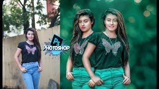 Photoshop Tutorial: How to Quickly Smooth Skin and background change Tapash Editz