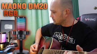 MAONO DGM20 (GamerWave) RGB - микрофон для геймеров и стримеров 