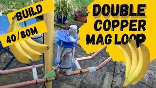 HAM RADIO: Double Copper Loop for 80M Build