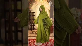 Premium Afghani Party Abaya in Dubai Cherry Fabric – Stylish & Comfortable