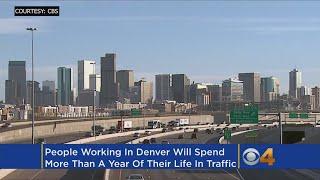 Work In Denver? Chances Are You'll Spend 1+ Year Of Your Life In Traffic