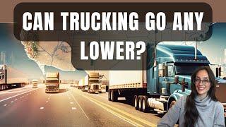 Trucking Market Update: Can Trucking Go Lower?