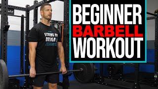 BARBELL WORKOUT ️‍️ for Beginners | 13 Essential Exercises for Total Body Training