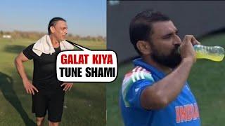 Shoaib Akhtar tease & slam Mohammed Shami after shami drank Energy drink on match during Roza