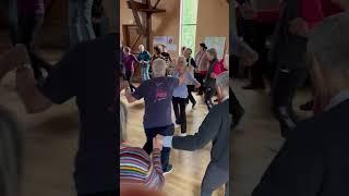 Valle (basic Albanian dance) from Kosova with Janet Reineck - Tapis Vert France Feb 2024