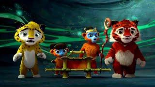 Leo and Tig  The Monkeys' Treasure  Favorite episodes  Funny Family Animated Cartoon for Kids