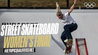 TRIPLE  PODIUM | Street Skateboarding: Women's Final Highlights #OlympicQualifierSeries