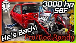 ProMod Randy is BACK!  Where has he been?  Small Block Ford Power…. Turbocharged