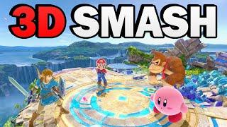 Smash Bros. with 3D Movement is INSANE