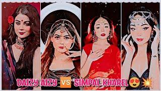 Daizy aizy vs simpal kharel .     Latest transition video @jannaaaat__ff #vs #viral #trending