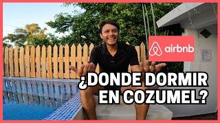 Donde dormir en Cozumel / Casa Tulipan / Airbnb para 4 personas / Incluye bicicletas y snorkel