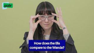 Comparing Pair Eyewear's The Ella to the Wanda Frame