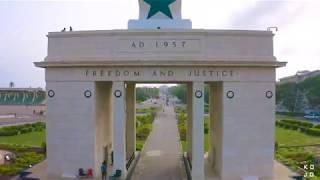 Independence Square, Ghana from Above