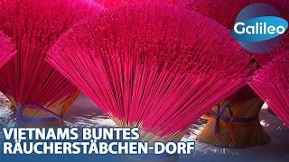 Millionen bunte Räucherstäbchen: Vietnams faszinierendes Räucherstäbchen-Dorf erobert das Internet!