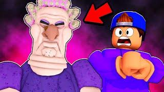 ROBLOX ESCAPE GRUMPY GRAN! (SCARY OBBY)