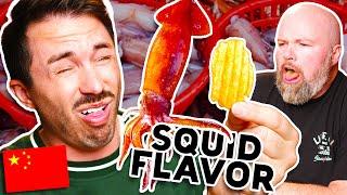 Trying WEIRD Chinese Chips - Taste Test