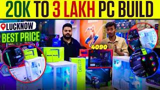 20K To 3 Lakh Gaming & Editing Pc Build in Lucknow | Gaming Pc Build All Budget | Pc Build Lucknow