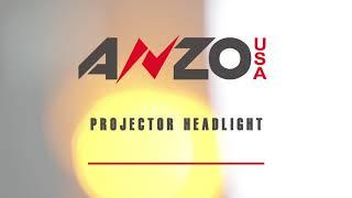 AnzoUSA 1994-2001 Dodge Ram 1500 / 1994-2002  Ram 2500/3500 Projector Headlights