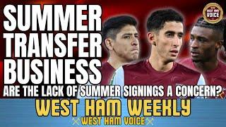 TRANSFER WINDOW SPECIAL | FANS EXCITED OR CONCERNED? | WEST HAM WEEKLY LIVE