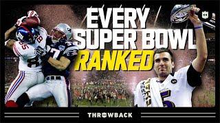 Ranking Every Super Bowl From WORST to BEST!