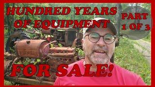 BURGH IMPLEMENT SALVAGE YARD TOUR - PART 1