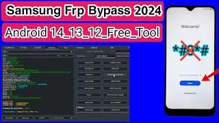 Samsung Frp Bypass 2024 Android 13-14 (100% Done Latest Security 2025) All Samsung Frp Lock Removel