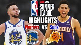 Golden State Warriors vs Phoenix Suns [HALF TIME] Highlights (07/13/24) | 2024 NBA Summer League