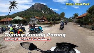 Touring Gunung Parang Purwakarta: Sasak Panyawangan Gunung Bongkok: Motovlog Pemula