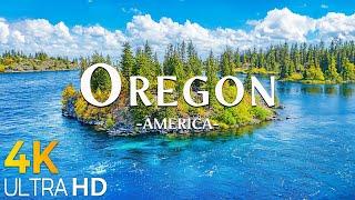 Oregon 4K UHD - Stunning Natural Landscapes of America, Scenic Relaxation Film with Calming Music