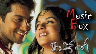 Ghajini (Tamil 2005) - Juke Box | Suriya | Asin | Nayanthara | Harris Jayaraj | A. R. Murugadoss