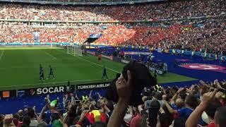 EURO 2016, Achtelfinale, Italien - Spanien, 27.06.2016, Tor zum 1 - 0, Giorgio Chiellini